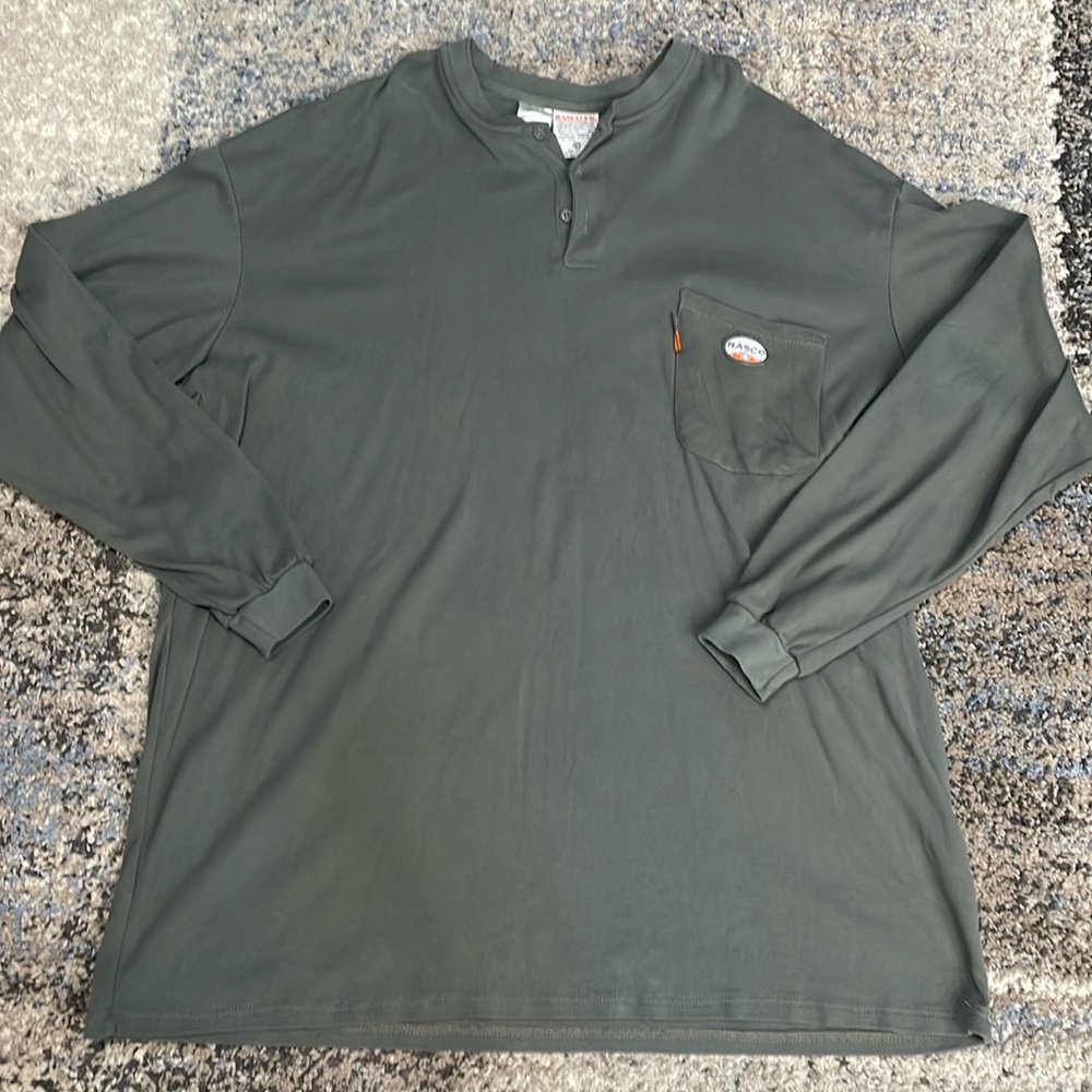 Rasco FR Long Sleeve Henley